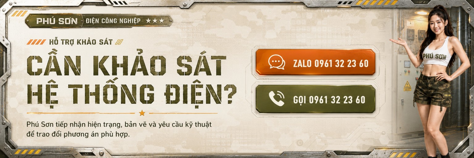 Phú Sơn hỗ trợ khảo sát hệ thống điện