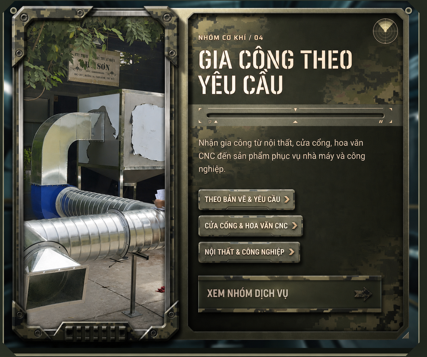 Bàn và cửa sắt do Phú Sơn gia công theo yêu cầu