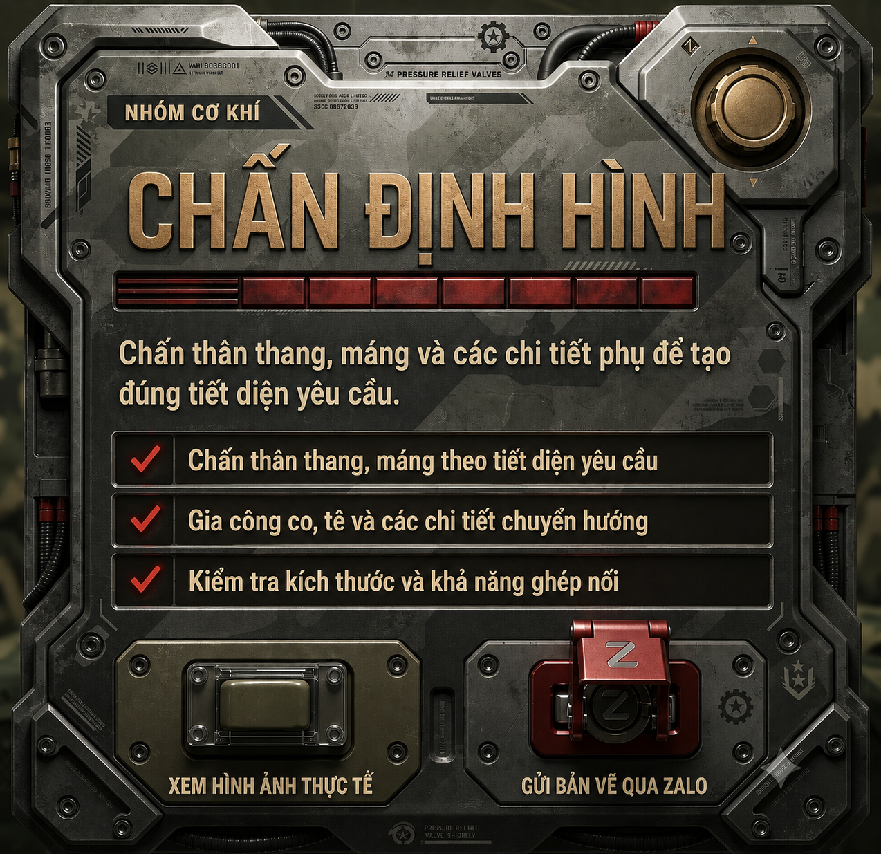 Máy chấn CNC tại xưởng Phú Sơn